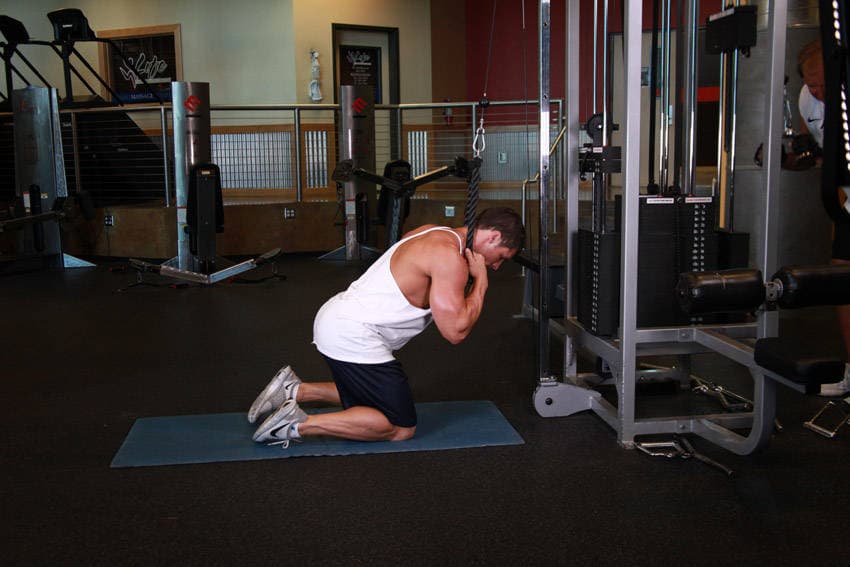 Cable Crunch, start