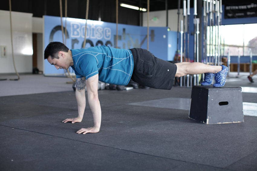 Decline Push-Up, start