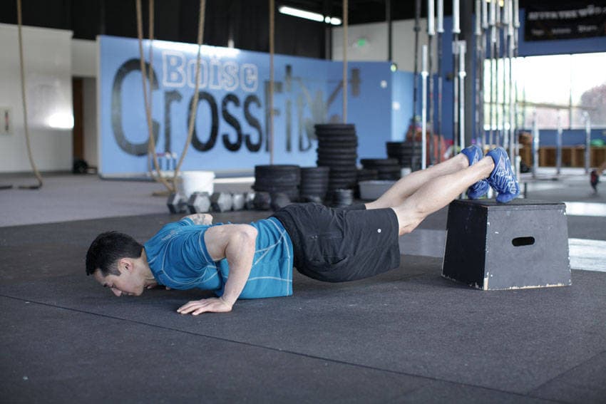 Decline Push-Up, end