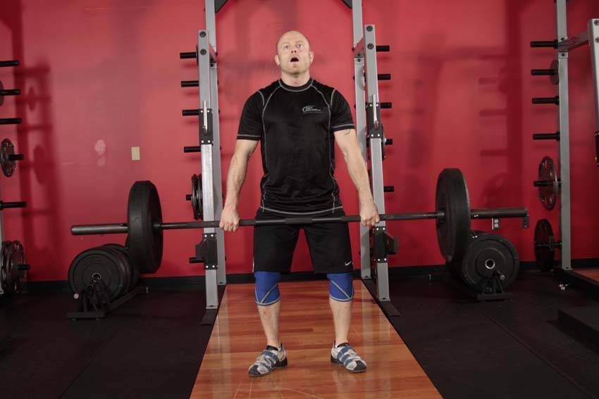 Hang Clean, start