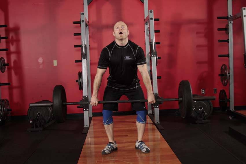 Hang Clean, end