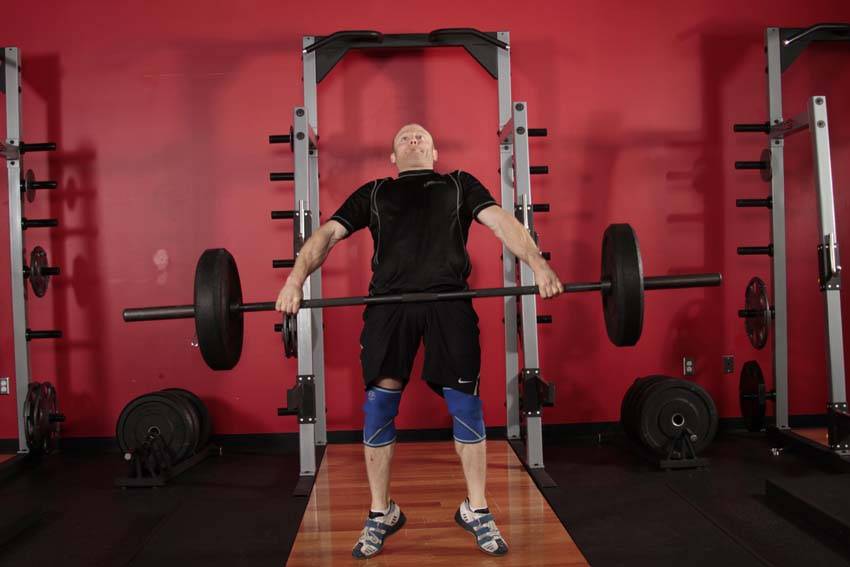 Hang Snatch, end