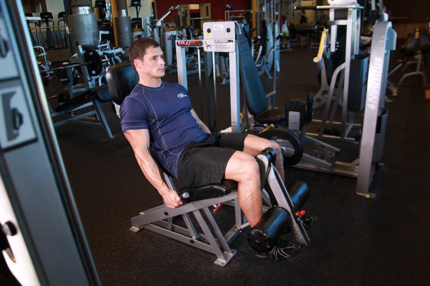 Leg Extensions, start