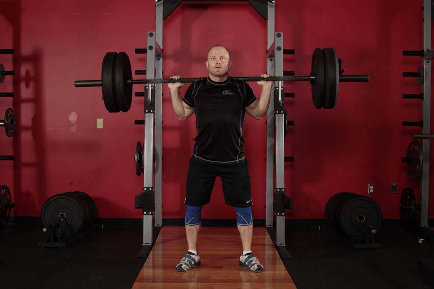 Olympic Squat, start