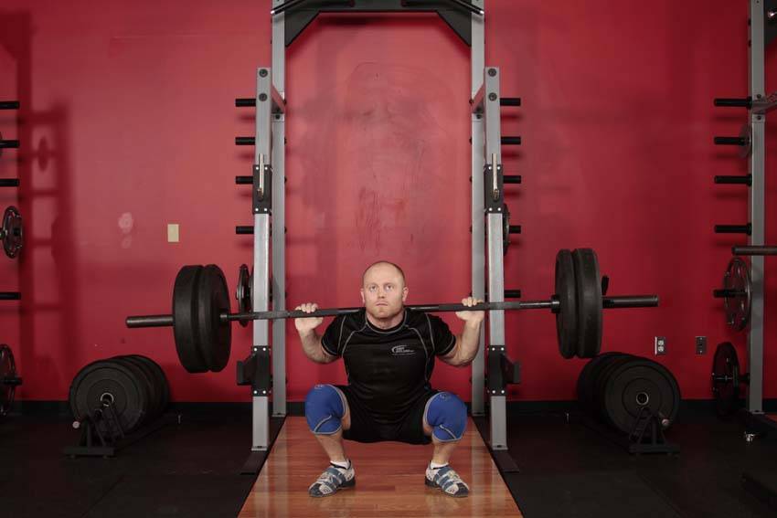 Olympic Squat, end
