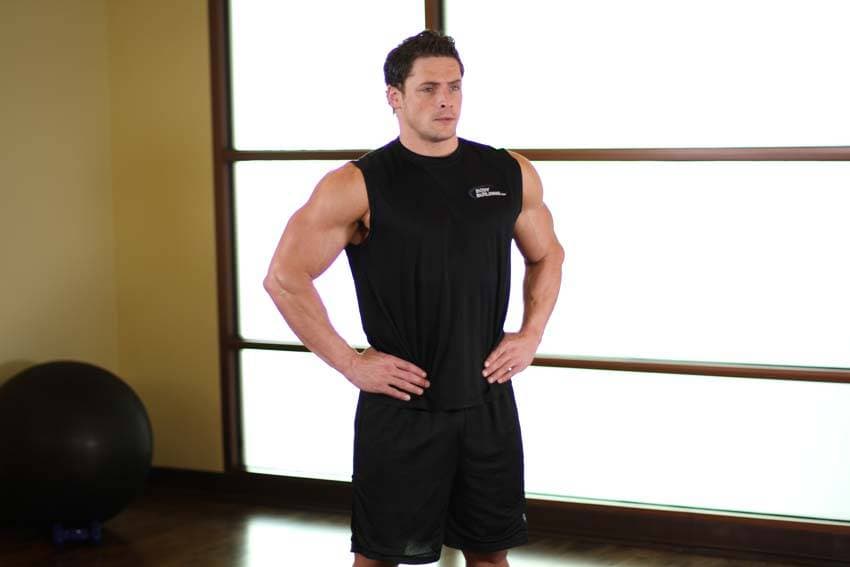 Overhead Stretch, start