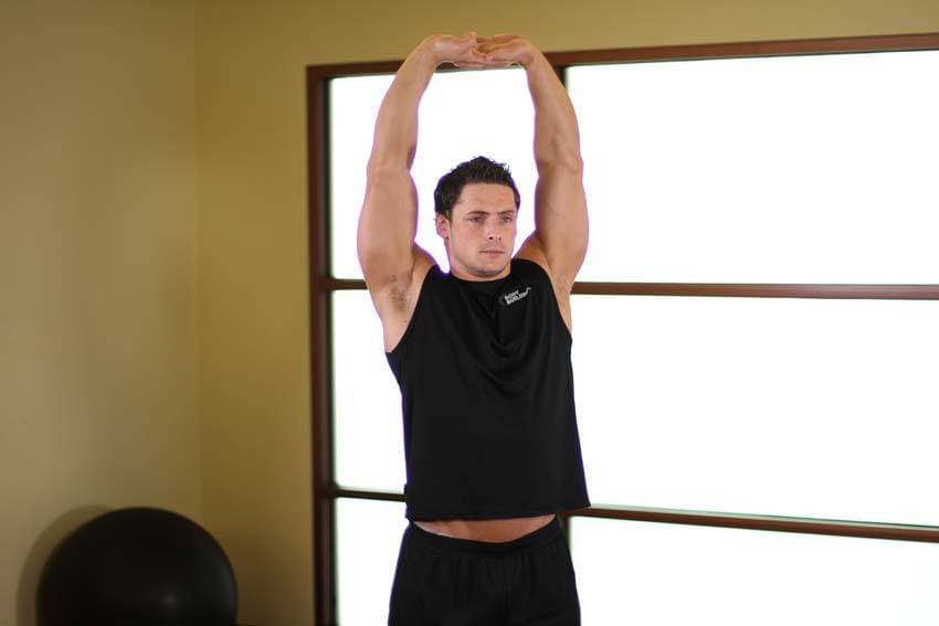 Overhead Stretch, end