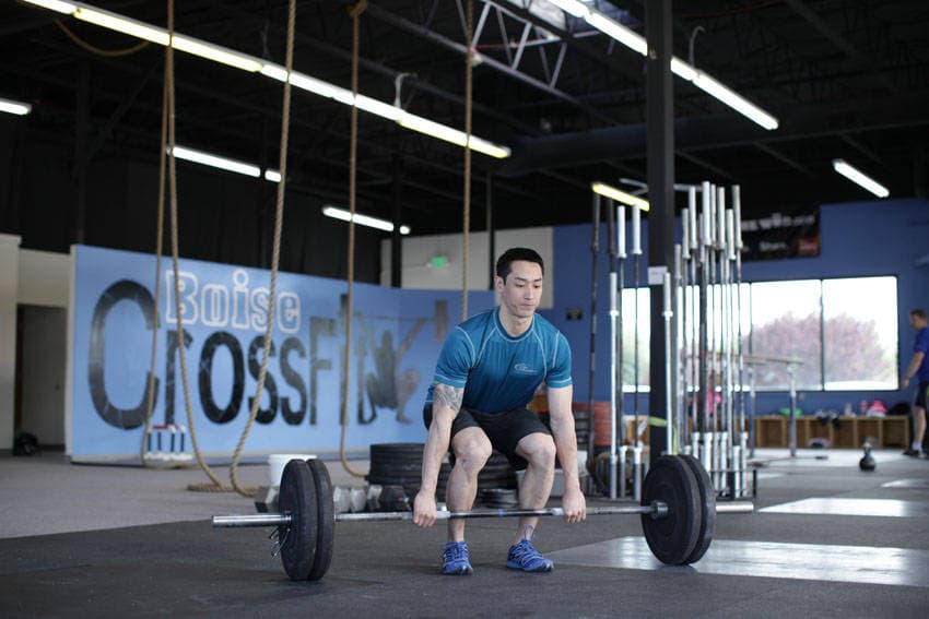 Power Clean, start