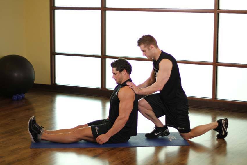 Seated Hamstring, start