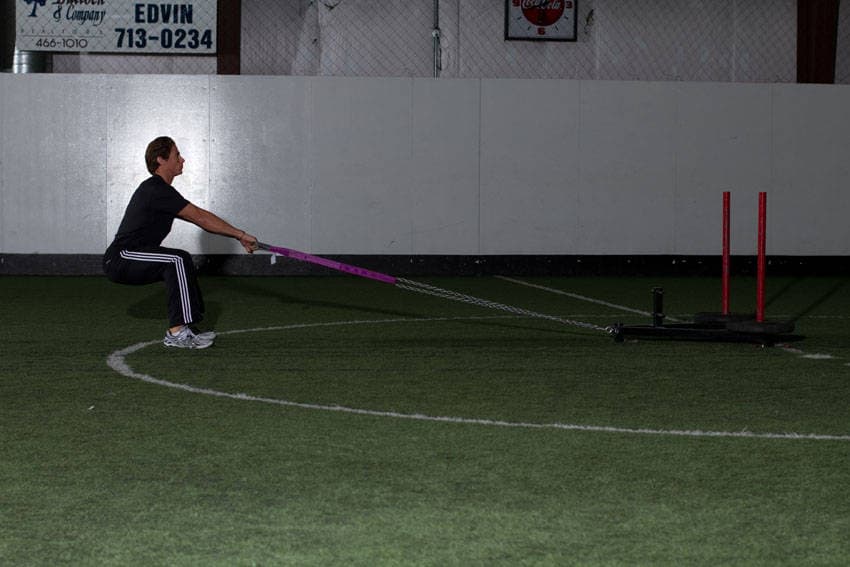 Sled Row, start