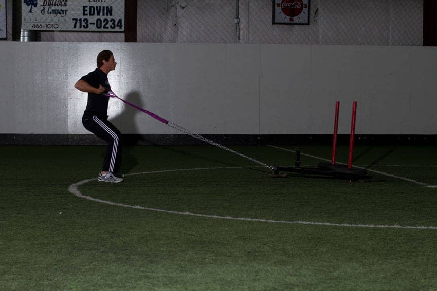 Sled Row, end