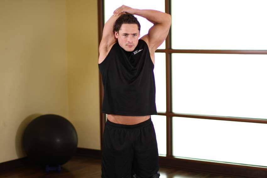 Triceps Stretch, end