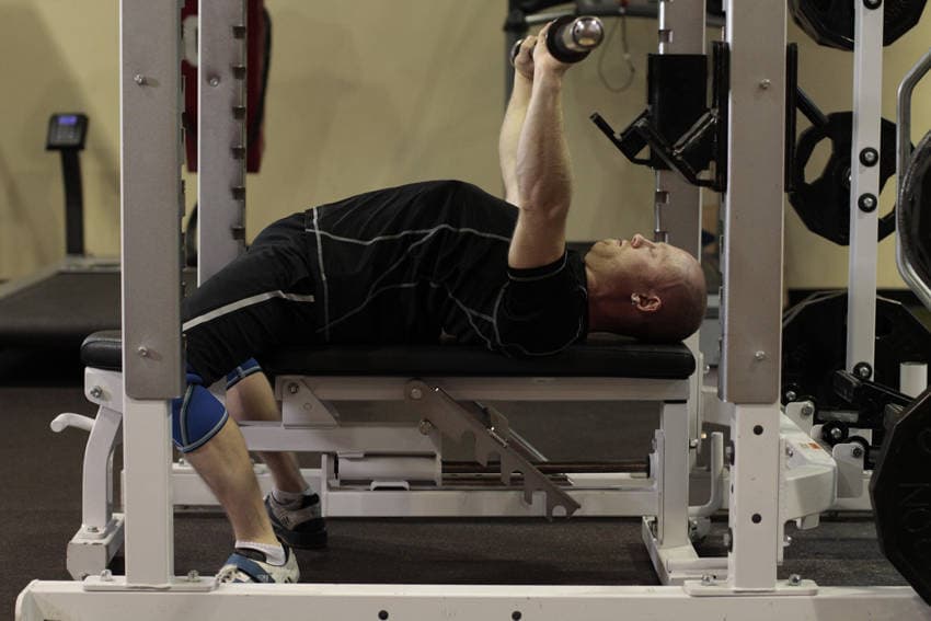 Press de banca, powerlifting, inicio