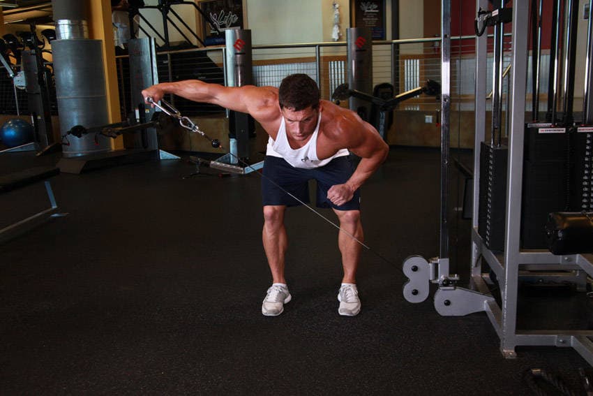 Bent Over Low-Pulley Side Lateral, end