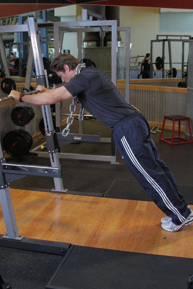 Body Tricep Press, start