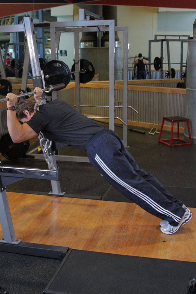 Body Tricep Press, end