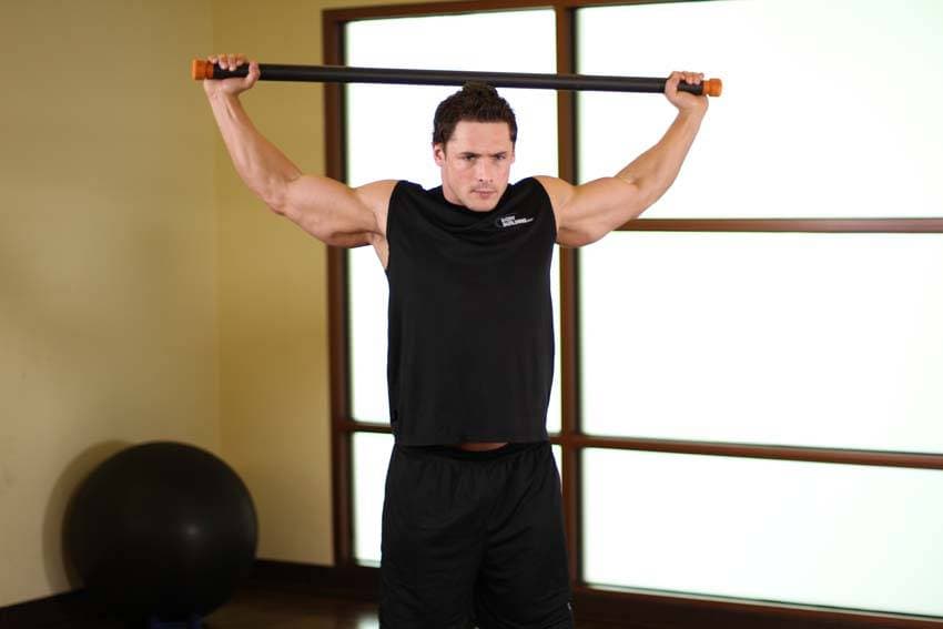 Chest And Front Of Shoulder Stretch, end