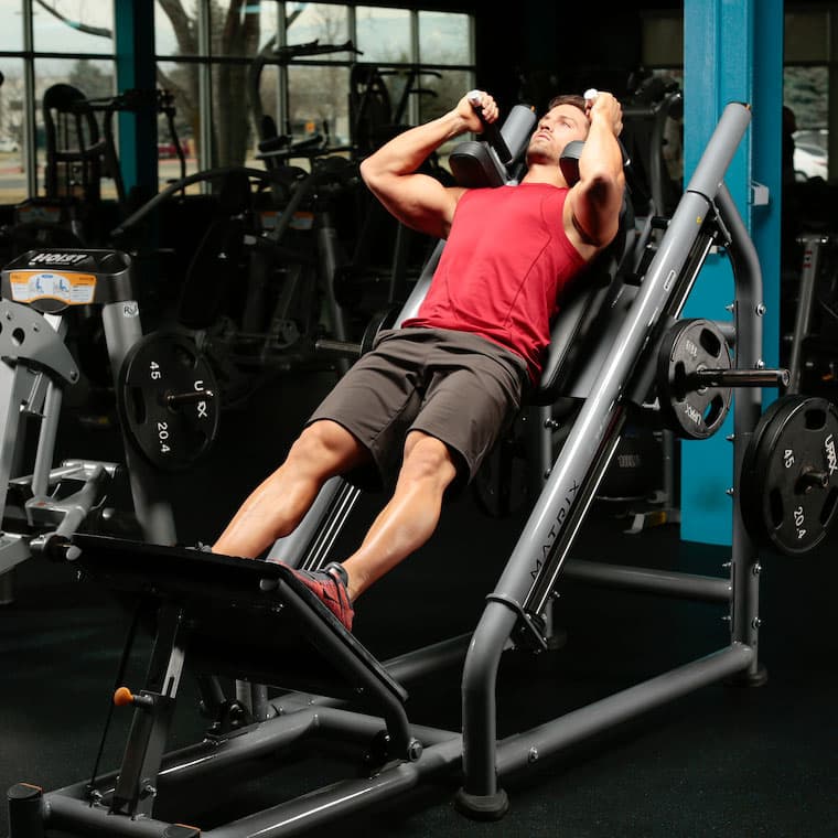 Hack Squat, start