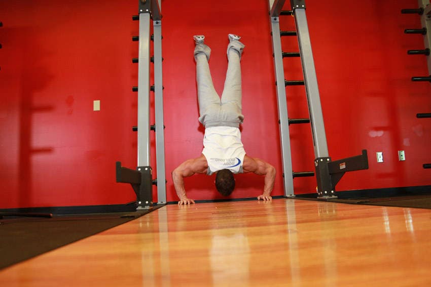 Handstand Push-Ups, end