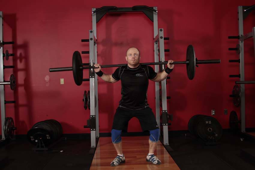 Snatch balance con impulso, final