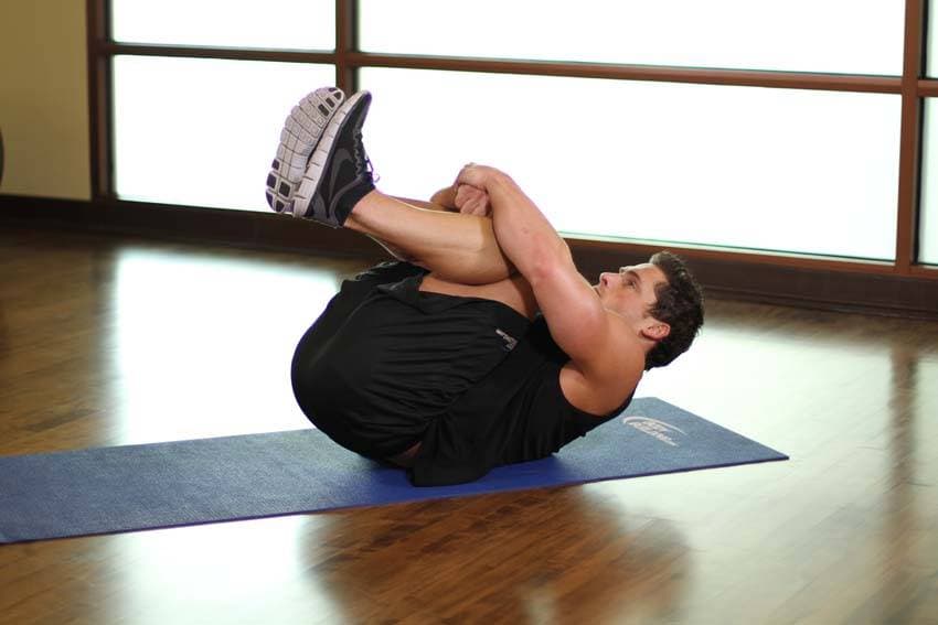 Hug Knees To Chest, end