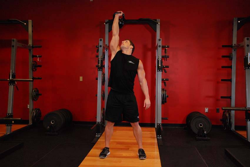 Kettlebell Windmill, start
