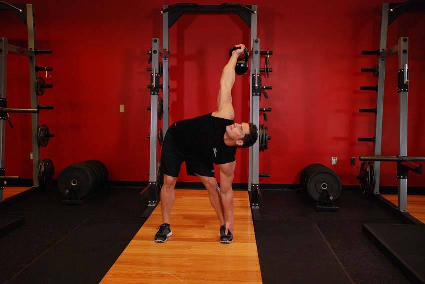 Kettlebell Windmill, end