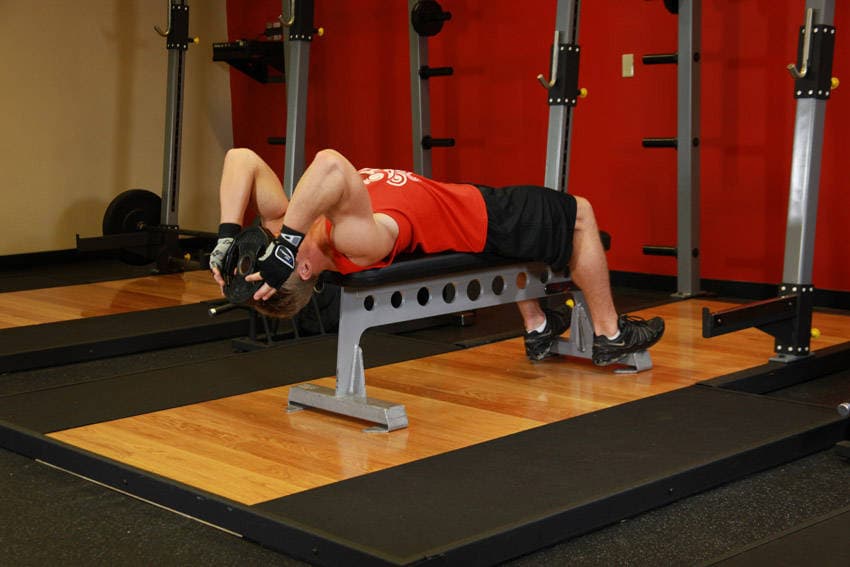 Lying Face Up Plate Neck Resistance, start