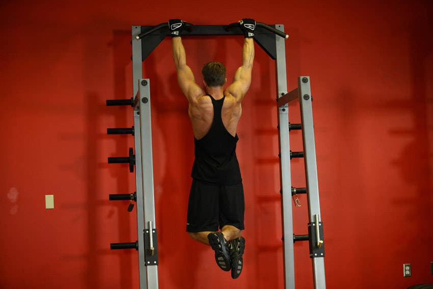 Pullups, start