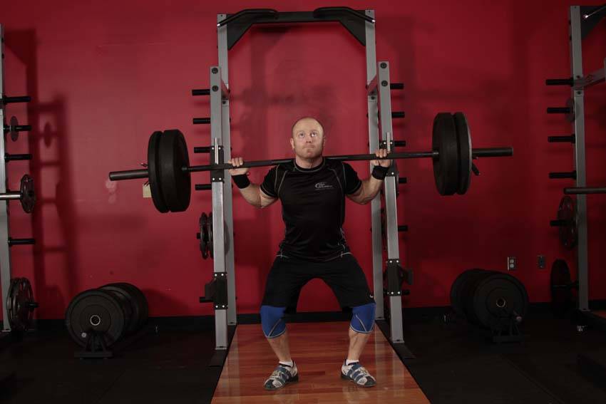 Push press tras nuca, final