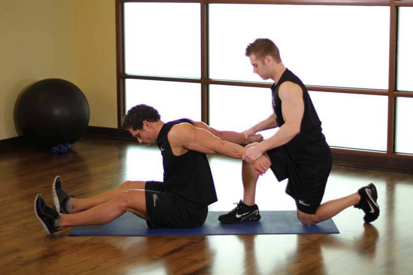 Seated Front Deltoid, end