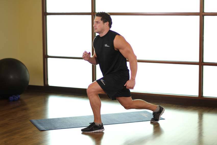 Split Squats, end